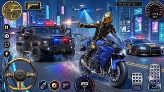 Police Car Chase Simulator 3D Game - Real Cop Cars Driving Simulator 2026 - Android GamePlay #part9 screenshot 4