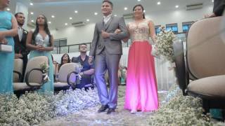 Filmagem completa do casamento de Bruna e Alan
