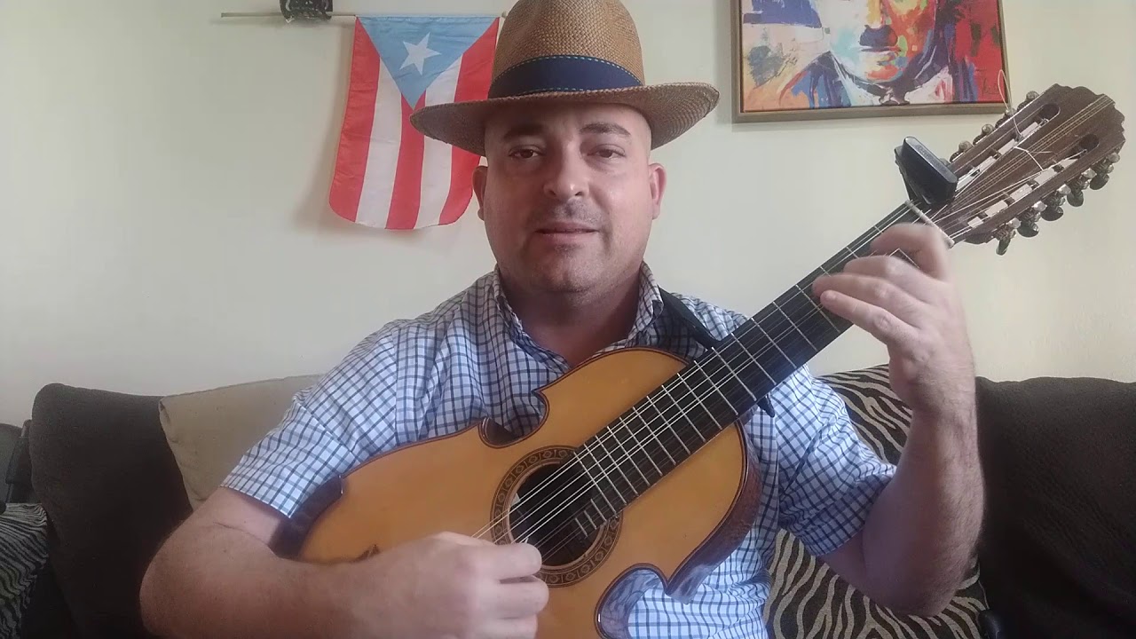 Cuatro puertorriqueño, Aguinaldo Jíbaro Re menor