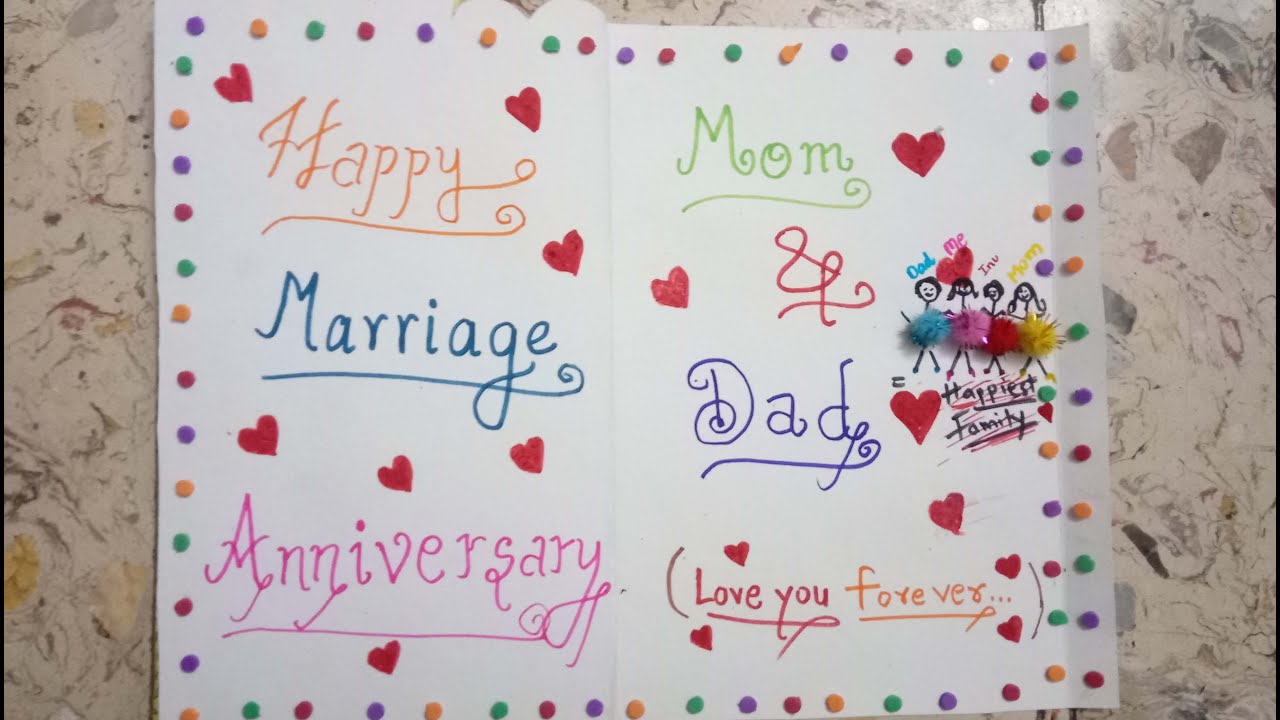 Calligraphy For Beginner|Writing Calligraphy On Anniversary Card For ...