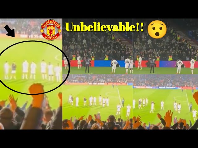 Unbelievable!😯 See What United Fans Did To Players After Shameful 4-0 vs Crystal Palace | Manchester class=