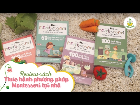 Video Thực hành phương pháp Montessori tại nhà - youtube