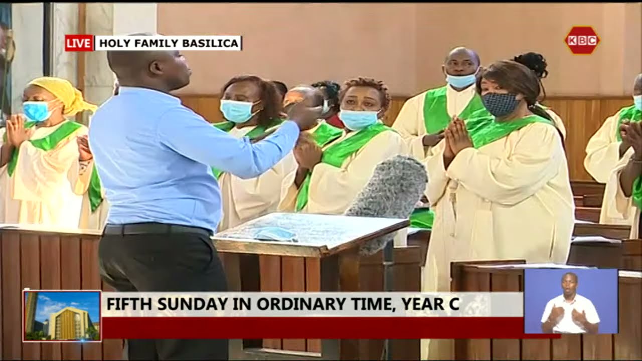 LIVE:Holy Mass from Holy Family Basilica|| 6th February 2022 ||  www.kbc.co.ke