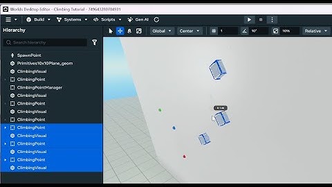 Add Climbing Rock Walls in Horizon Worlds Typescript!