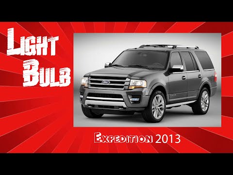 How to change turn signal bulb on 2013 ford expedition