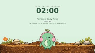2 Minute Pomodoro Timer