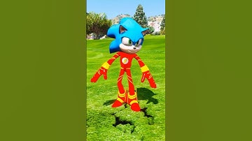 SONIC FLASH Unleashed! 🔥 The CRAZIEST Speed Transformation in GTA 5! 😱⚡ #gta5 #shorts