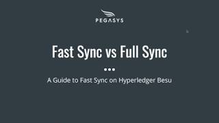 [Update Available at https://youtu.be/4GMIdPt_uTw] Fast Sync vs Full Sync