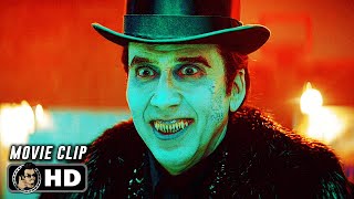 RENFIELD Clip - "Dracula Shows Up At Support Group" (2023) Horror, Nicolas Cage