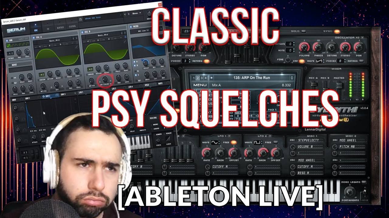 CLASSIC Squelch Creation In Serum & Sylenth1 [ABLETON LIVE]