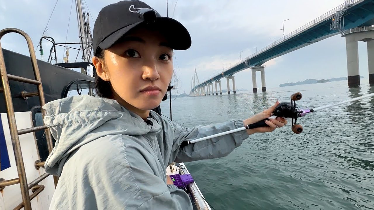 와이프가 낚시에 중독되면 생기는 일 (영목항 갑오징어)