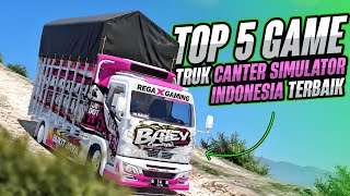 TOP 5 GAME TRUK CANTER SIMULATOR INDONESIA  screenshot 1