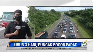 Libur Long Weekend, Lalu Lintas di Puncak Bogor Padat