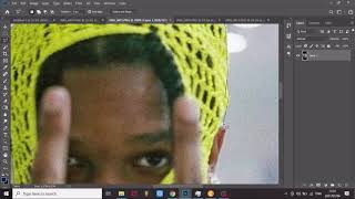 A$aP Rocky cover art photoshop tutorial