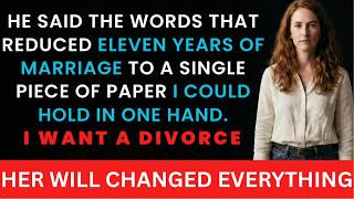 He Handed Me Divorce Papers at My Sister’s Funeral — Then Her Will Changed Everything