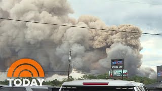 BioLab chemical plant fire in Georgia prompts evacuation orders
