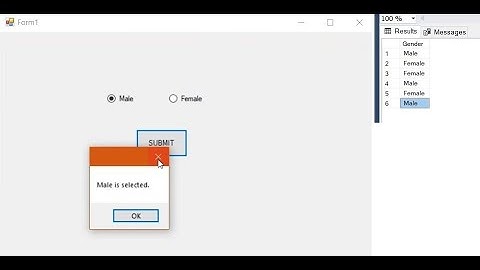 store radio button value in sql server database | windows form | .Net