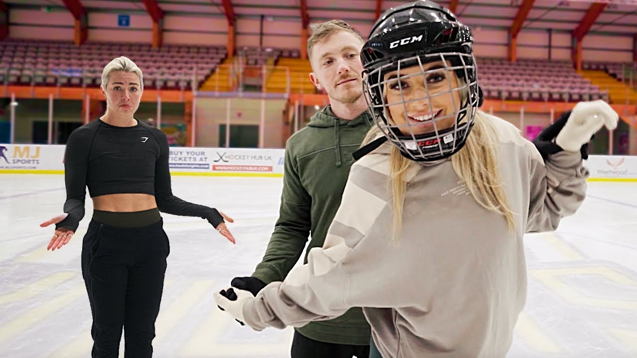 My Girlfriend tried Figure Skating...