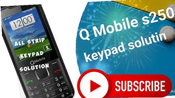 Q mobile s250 and all strip keypad not working solution in urdu hindi language