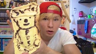 超巨大コアラのマーチ作ってみた！I made chocolate cookies supermassive koala　PDS