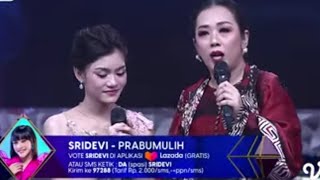 Rekapan penampilan dan komentar juri Sridevi prabumulih // mata hati // top 3 besar da5 indosiar