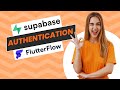 Supabase Authentication in Flutter: A Step-by-Step Guide | FlutterFlow Tutorial