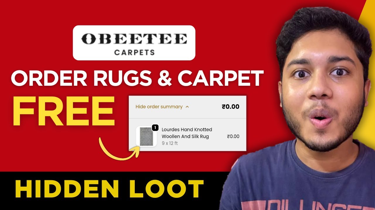 Order Free Carpets & Rugs From Obeetee Carpets | New Free Shopping Offer Today