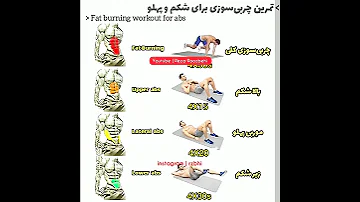 چربی سوزی شکم و پهلو Abs FatBurning Workout 