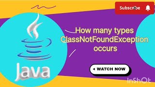 ClassNotFoundException in java