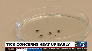 Tick concerns increase after warm winter weather