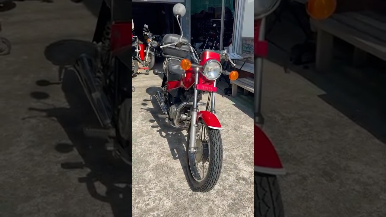 Extremely rare [SR125] A famous Yamaha [SR series] model known