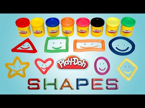 Learn Shapes Colors with Play-Doh | Videos For Children