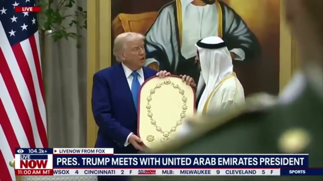 The Order of Zayed ဆုကို သမ္မတ Donald Trump အားပေးအပ်ရန် ကြေငြာခြင်းနှင့်ဆုပေးအပ်ခြင်း