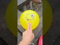 Experiment: Will a water balloon explode if it rolls down from a tall building? 💥🎈 #balloon