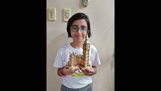 Big Dreams Piece By Piece I Big Ben 3D Puzzle From 2022 Diaries I Raghvi Soneja