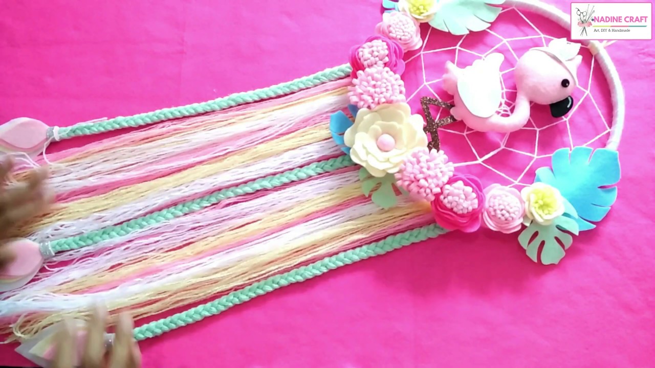 How to make Dream Catcher Part 2 | Cara membuat hiasan dinding Dream