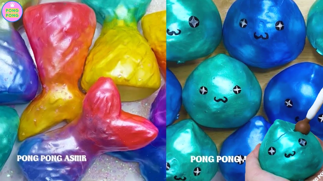 Plaster Clay Cracking 석고 점토 부수기 영상 모음 9