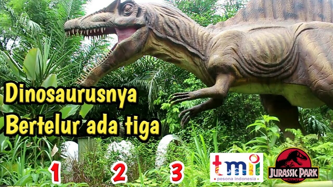 Petualangan Dinosaurus Taman Legenda Keong Mas Taman Mini Indonesia Indah Tmii