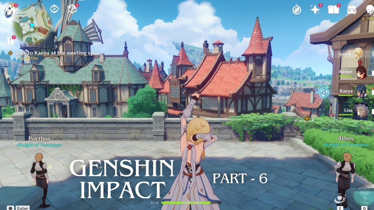 Genshin Impact | Gameplay Part 6 | 2025 | Epic Battles, Stunning World & Exploration Begins!