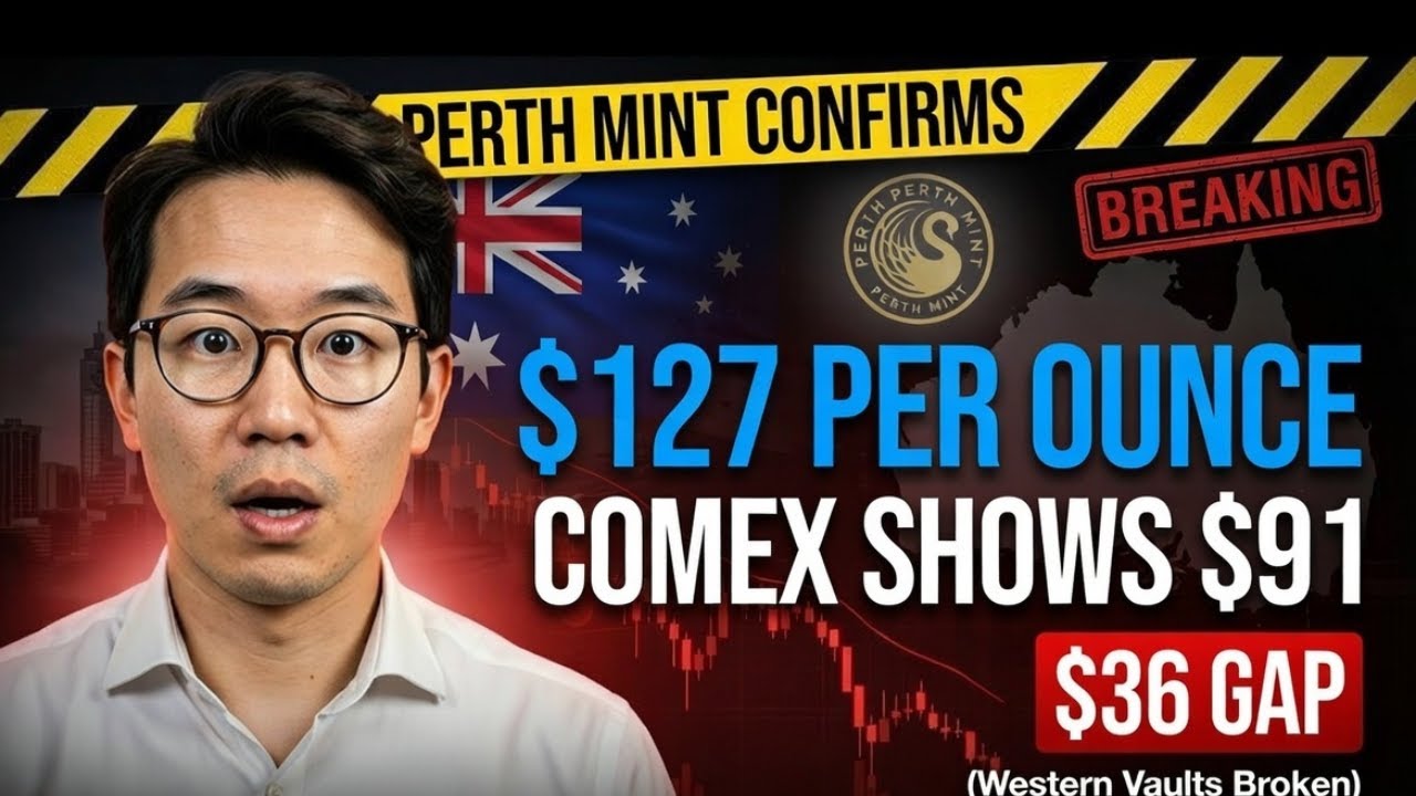 PERTH MINT QUOTES $127 — Western Vaults Are Cracking (Shanghai Was the First Warning.