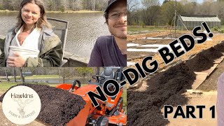 Let's Create New No-Dig/No-Till Garden Beds! - Pt. 1