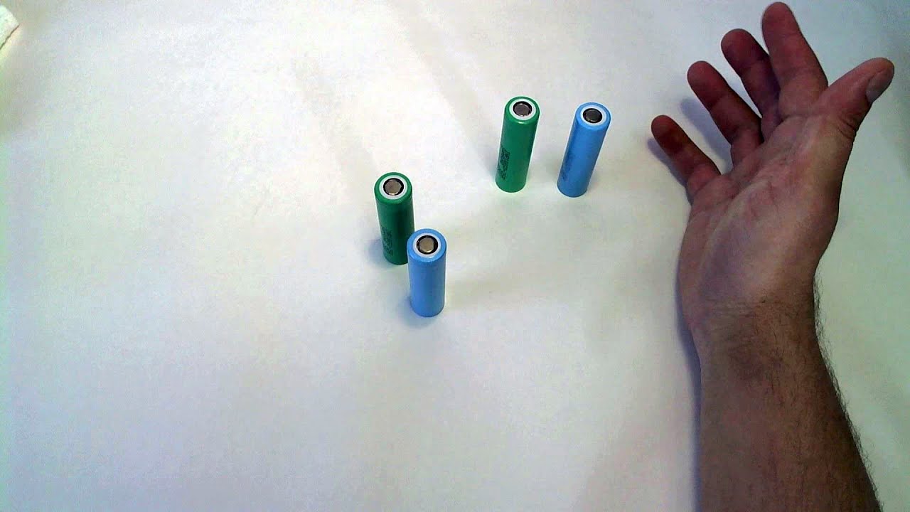 Аккумуляторы 18650 для электронных сигарет