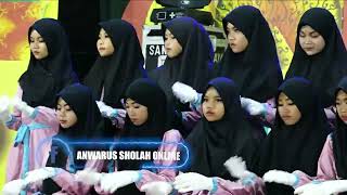 Download Lagu PANGGUNG GEMBIRA TARI SAMMAN KREASI SANTRI AL ANWAR ASSHOLAH MP3