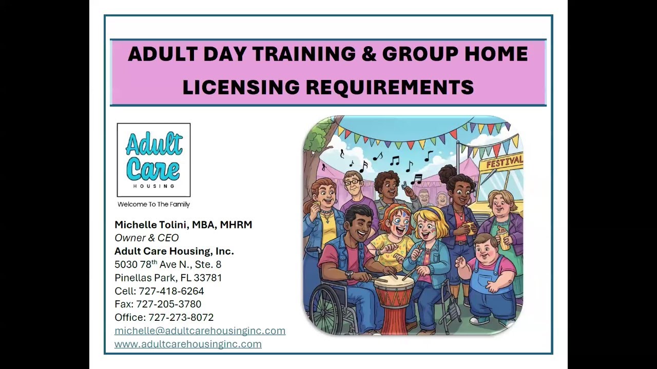 Ensuring Compliance: Licensing Standards for Group Homes and Adult Day Training Programs