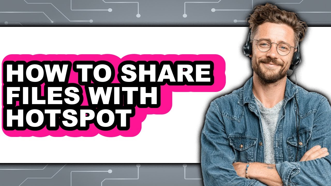 How to Share Files with Hotspot (only Way)