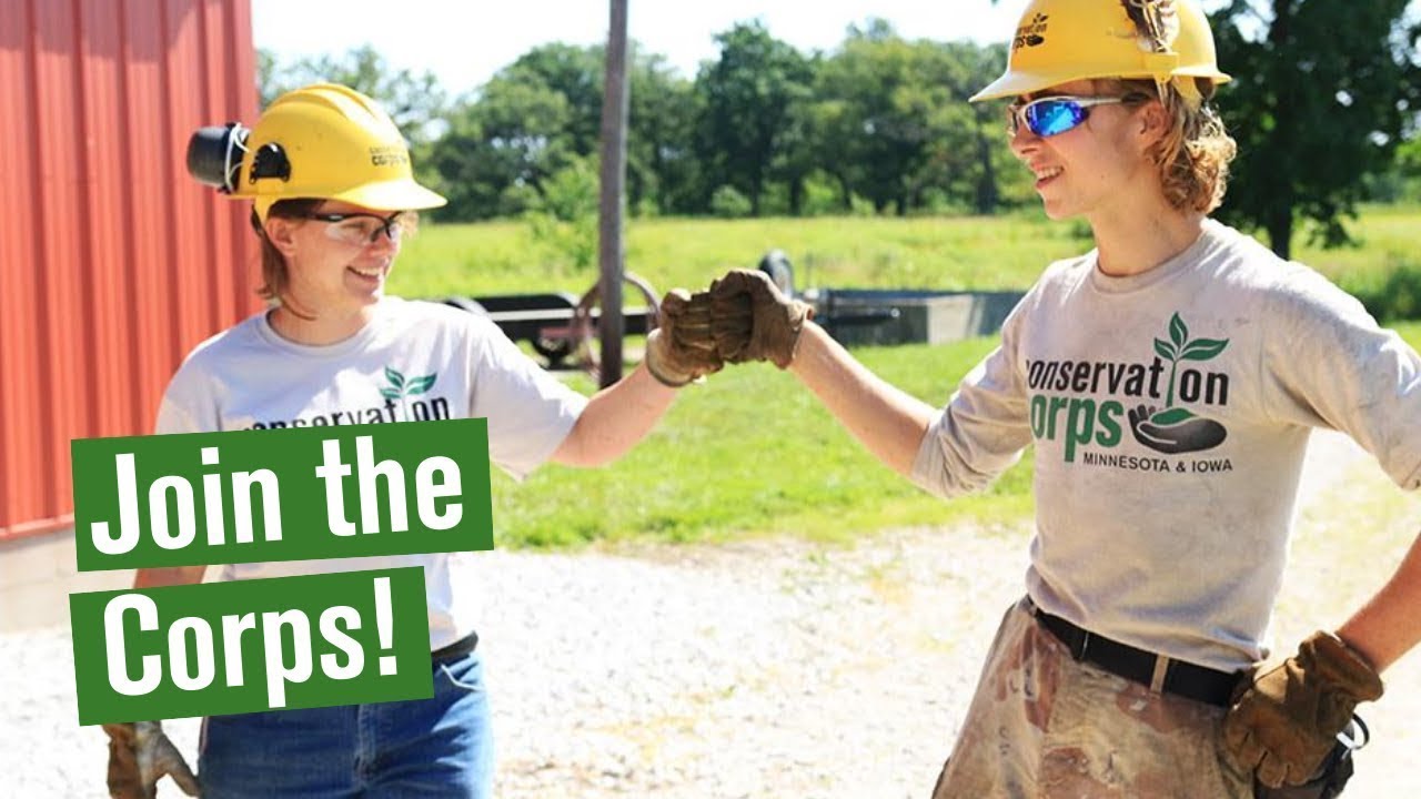 Serve with Conservation Corps MN & IA - YouTube