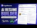 AI Resume Builder Chrome Extension | Create Custom CVs & Cover Letters with CogniResume