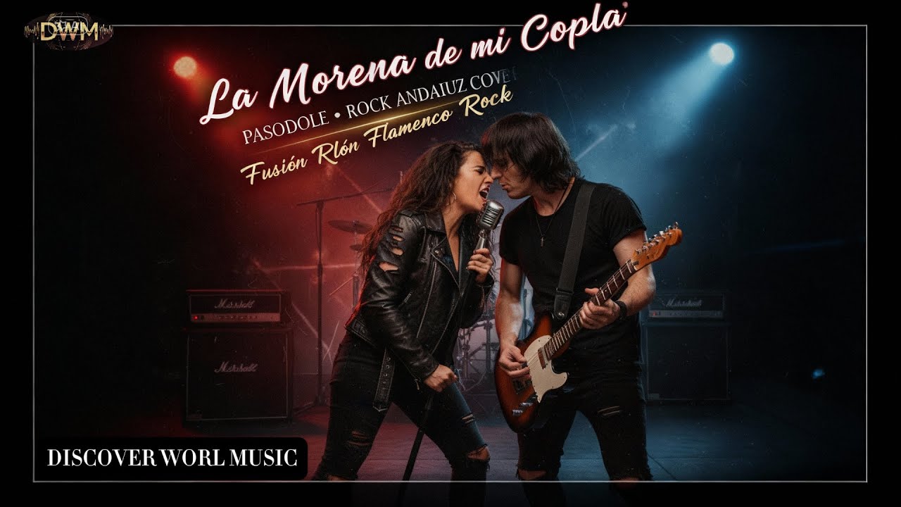 La Morena de mi Copla | Pasodoble • Rock Andaluz Cover | Fusión Flamenco Rock