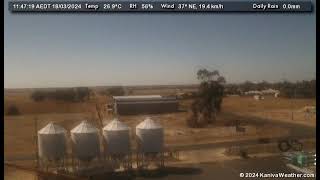18 March 2024 - East Facing WeatherCam Timelapse