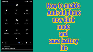 #Dark#Theme __ How to enable Android version new dark mode and save battery life |Save bettery |